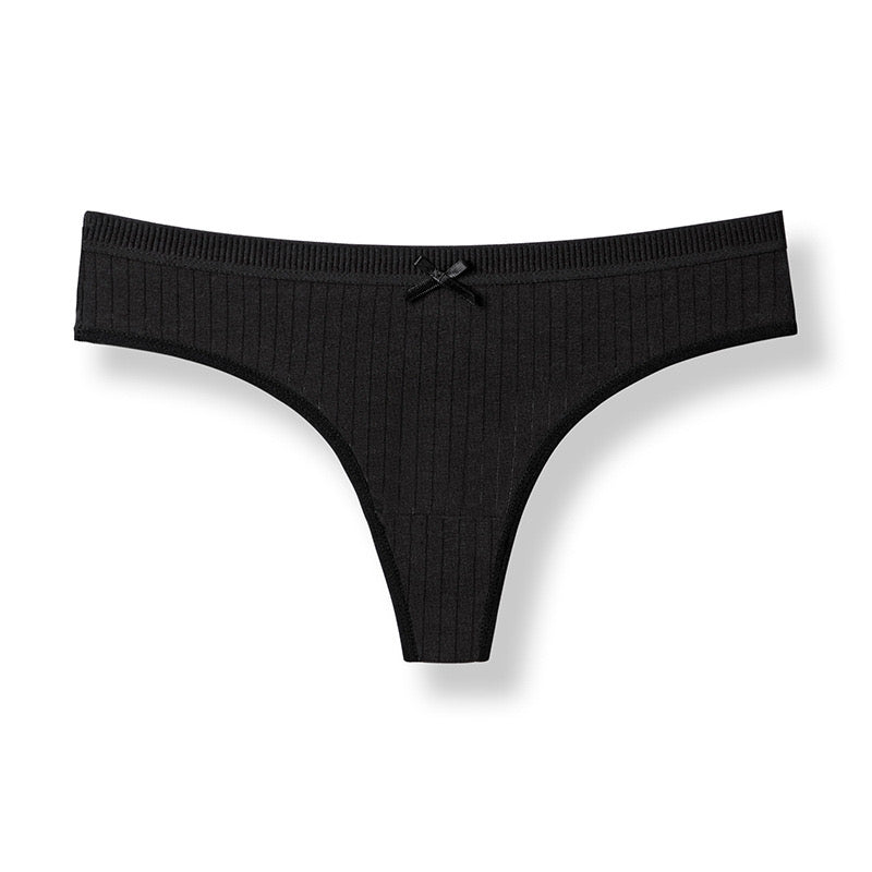 Women's comfortable sports cotton thong