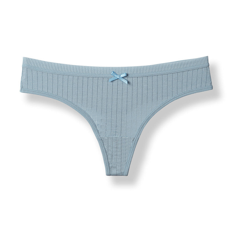 Women's comfortable sports cotton thong