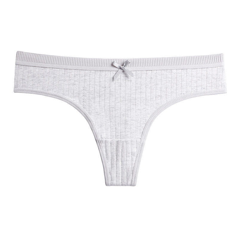 Women's comfortable sports cotton thong